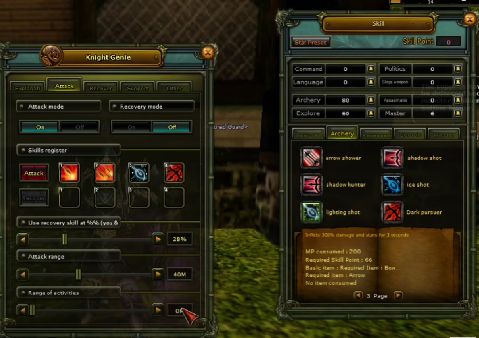 Okçu Genie Ayarları Nasıl Olmalı