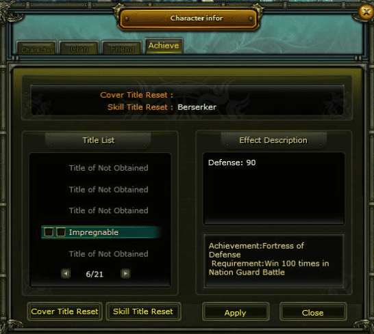 knight online ünvan nasıl alınır