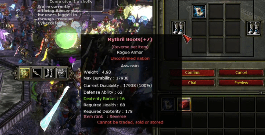 knight online upgrade kağıtları
