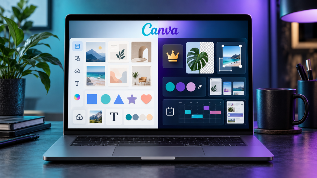 Canva ücretsiz ve Pro özellikleri 