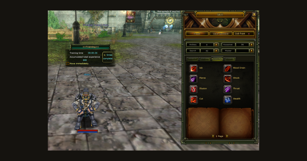 Knight Online Rogue Skill Rehberi